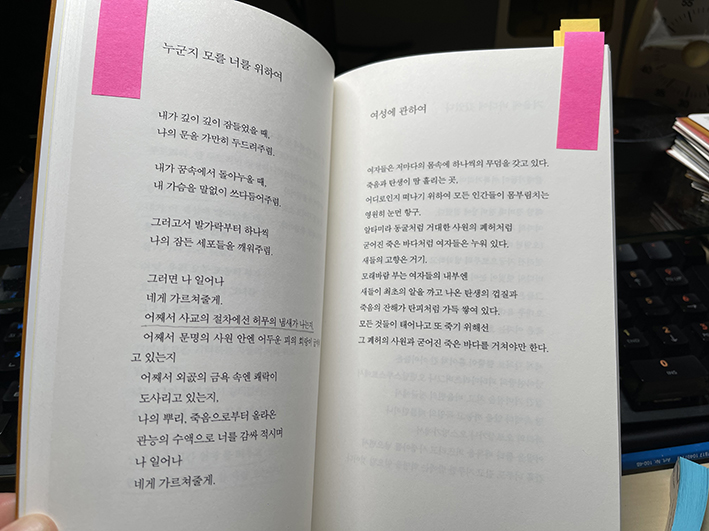 최승자의 시 여성에 관하여