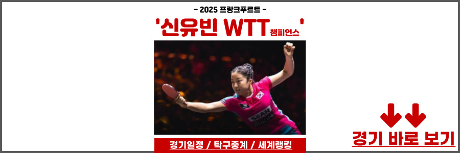 신유빈 WTT