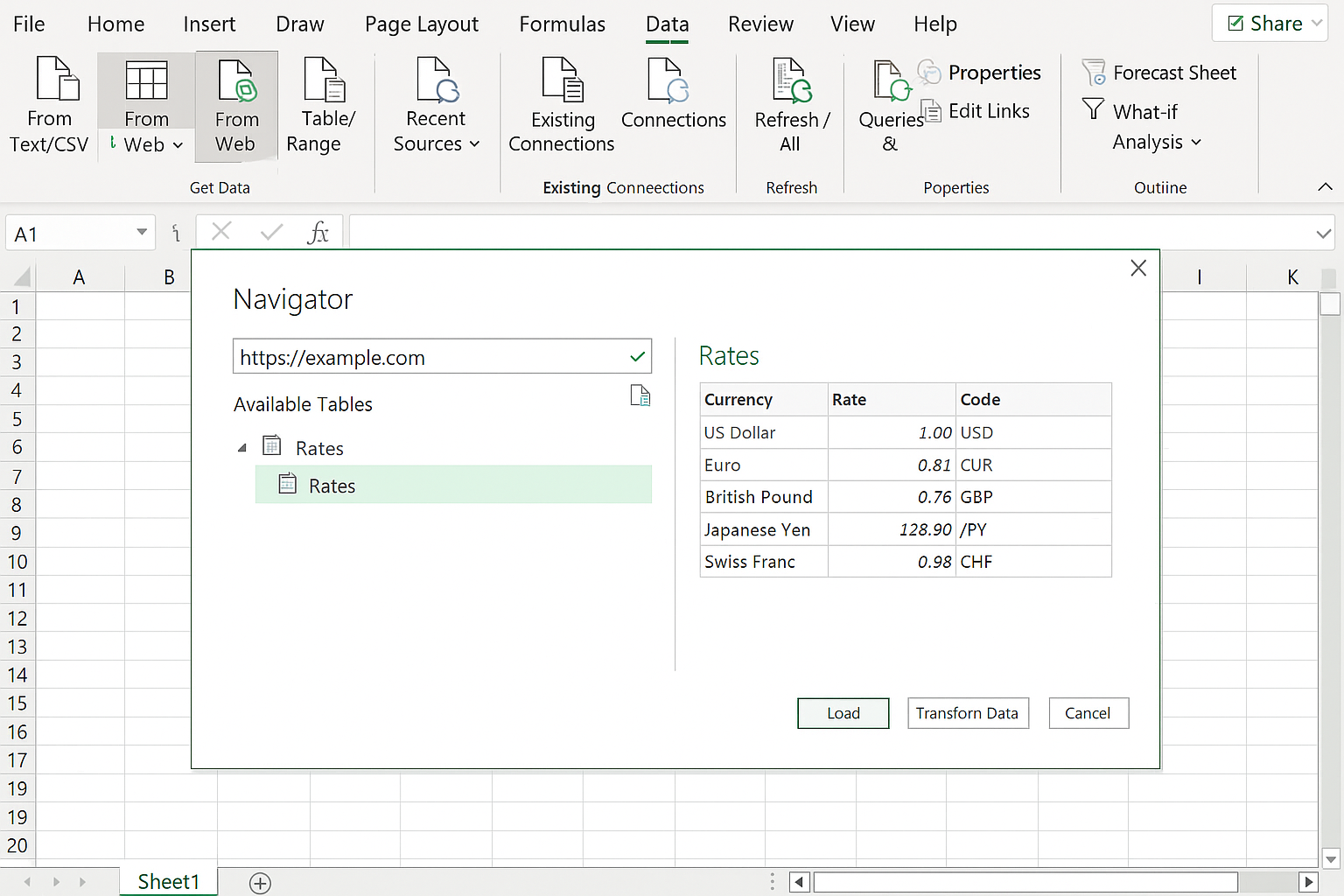 웹 데이터 가져오기 활용법 관련 사진