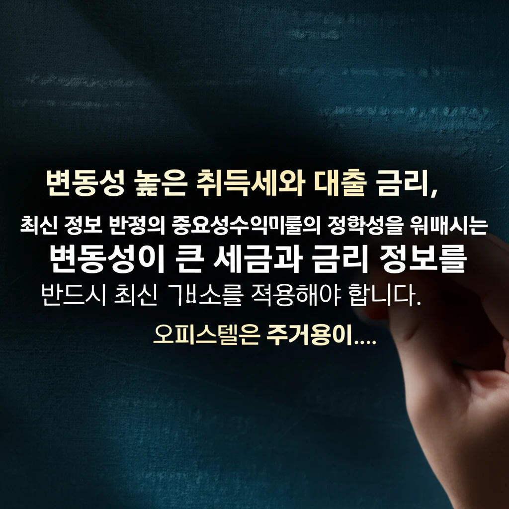 매도 차익까지 통합 분석하는 오피스텔..