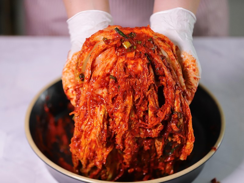 김장 찹쌀풀 만드는 법, 가루와 물 1:9 비율과 절인배추 kg별 양