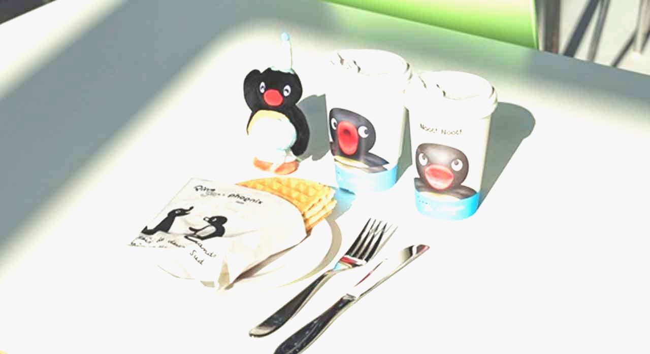 현장에서 만날 수 있는 핑구 간식 세트가 테이블 위에 놓여 있다. [ⓒ휘닉스 파크 공식 홈페이지]