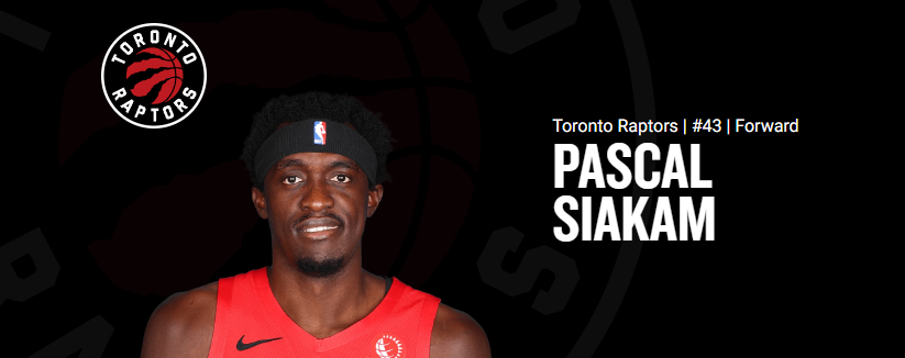 토론토 랩터스의 파스칼 시아캄