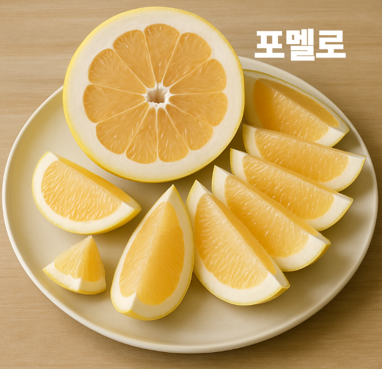 풍부한 수분 아삭한 식감 포멜로