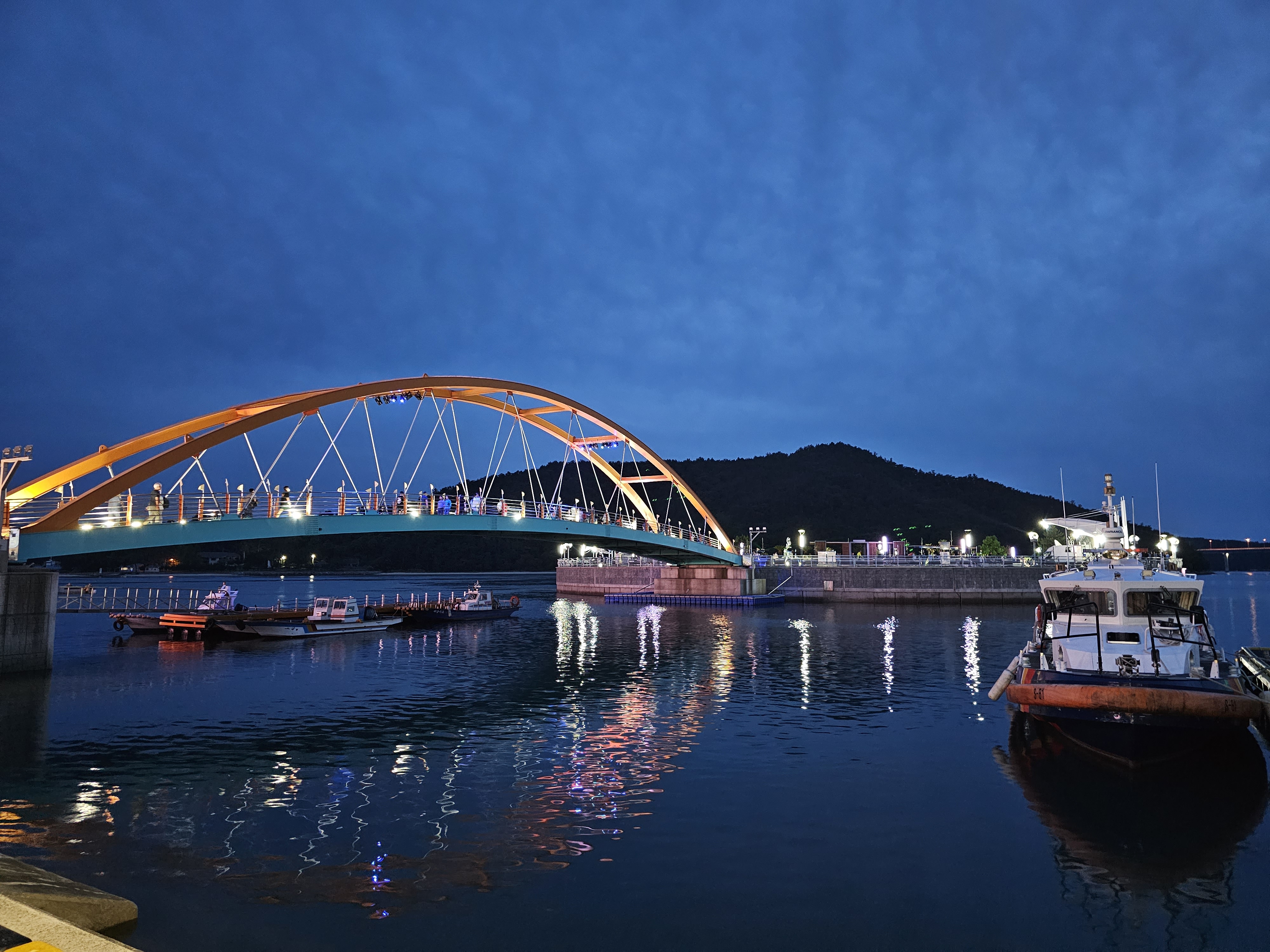 고흥 녹동항 드론쇼