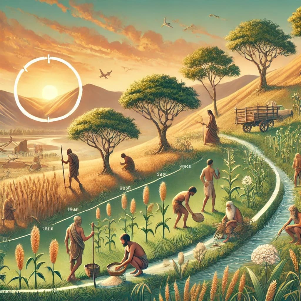 🌱 재배식물은 어디서 왔을까? 인류와 작물의 공진화 이야기