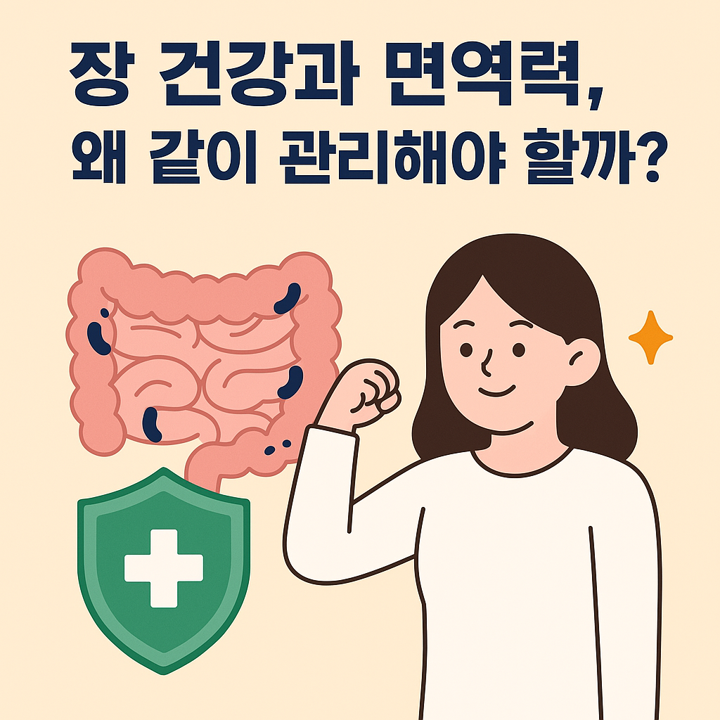 장 건강과 면역력, 왜 같이 관리해야 할까?