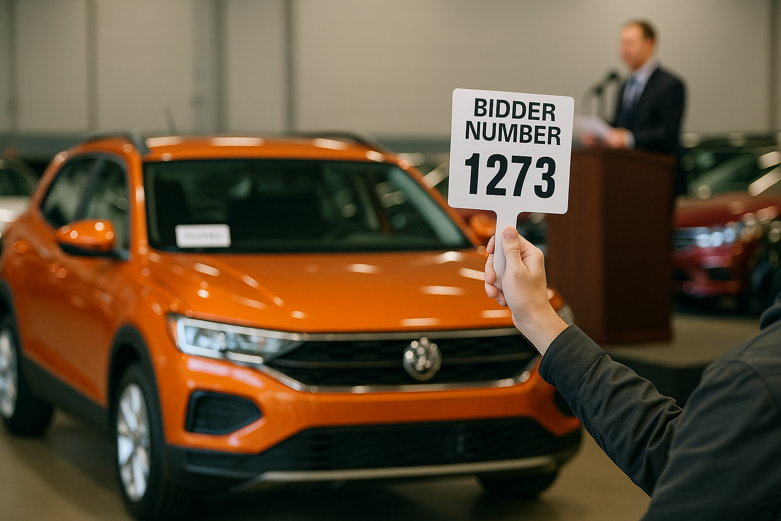 차량 경매 관련 사진