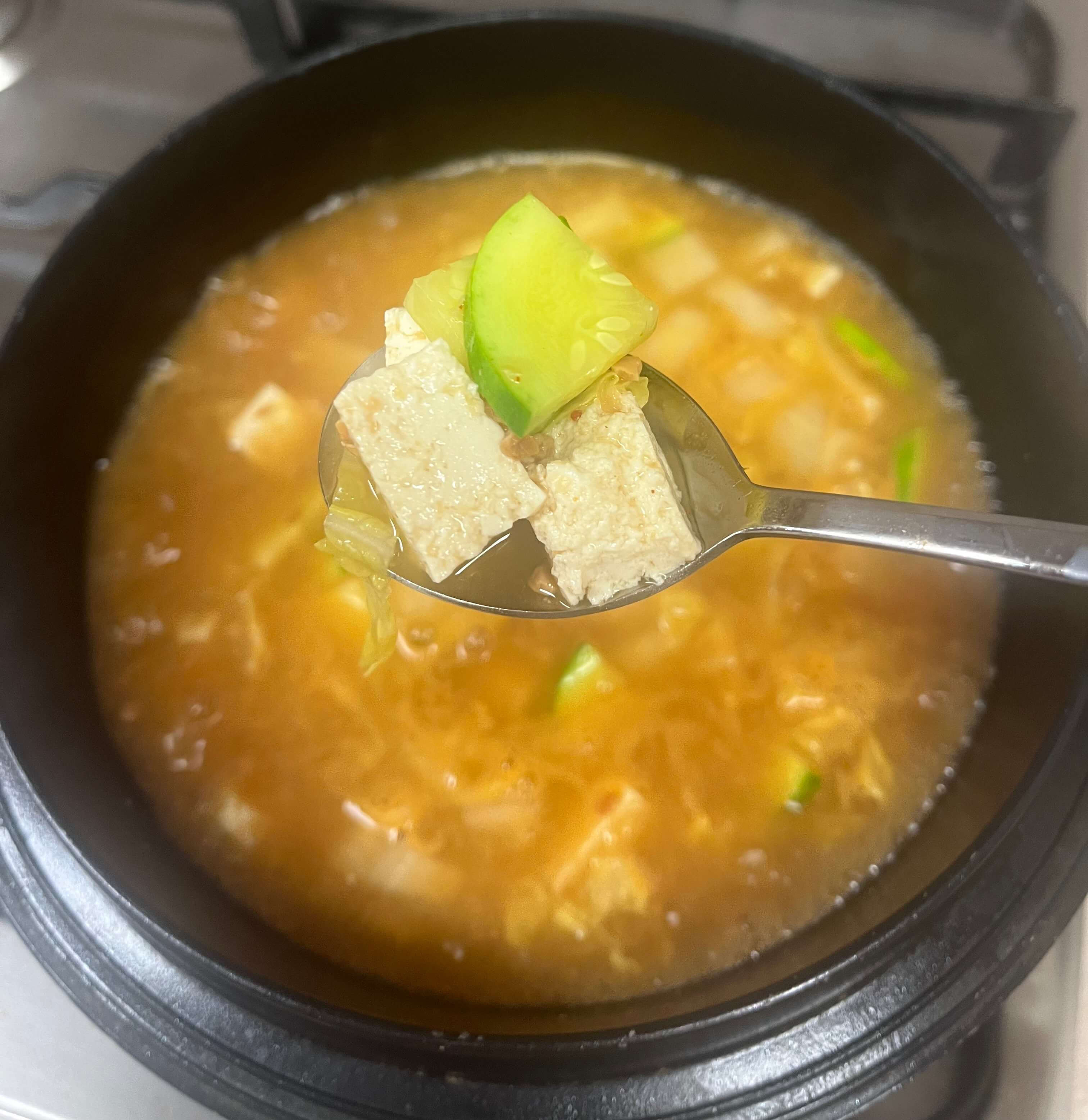 된장국수_된장찌개를_끓인다