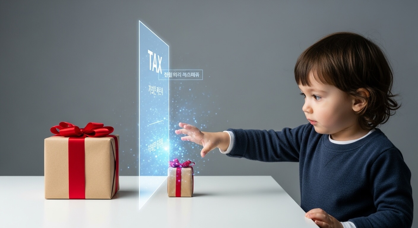 자녀 증여세 면제 한도액
