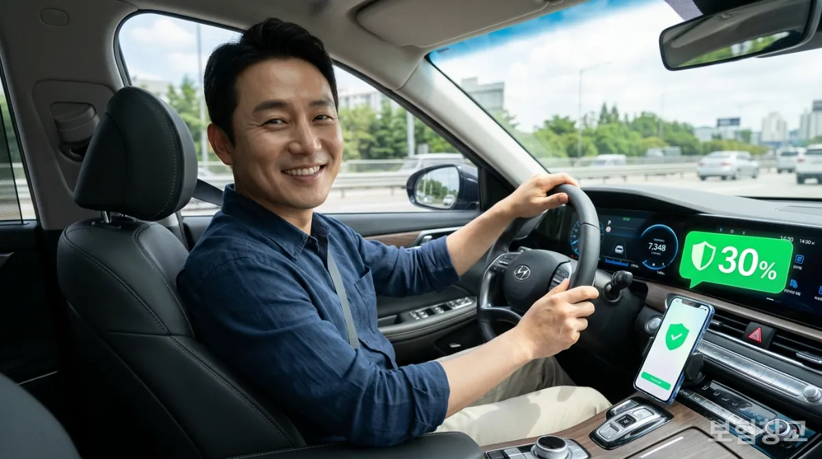 마일리지 특약으로 자동차보험료를 절약하는 한국인 운전자