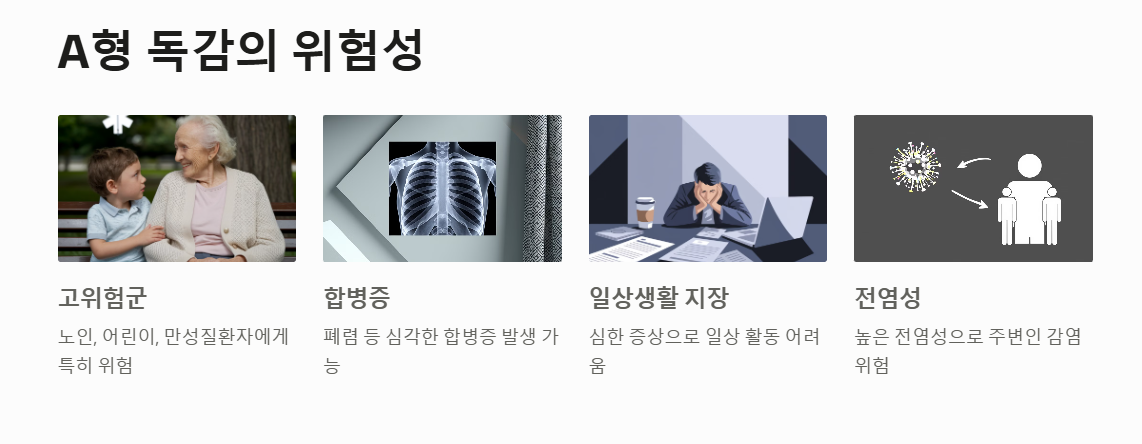 A형 독감의 위험성