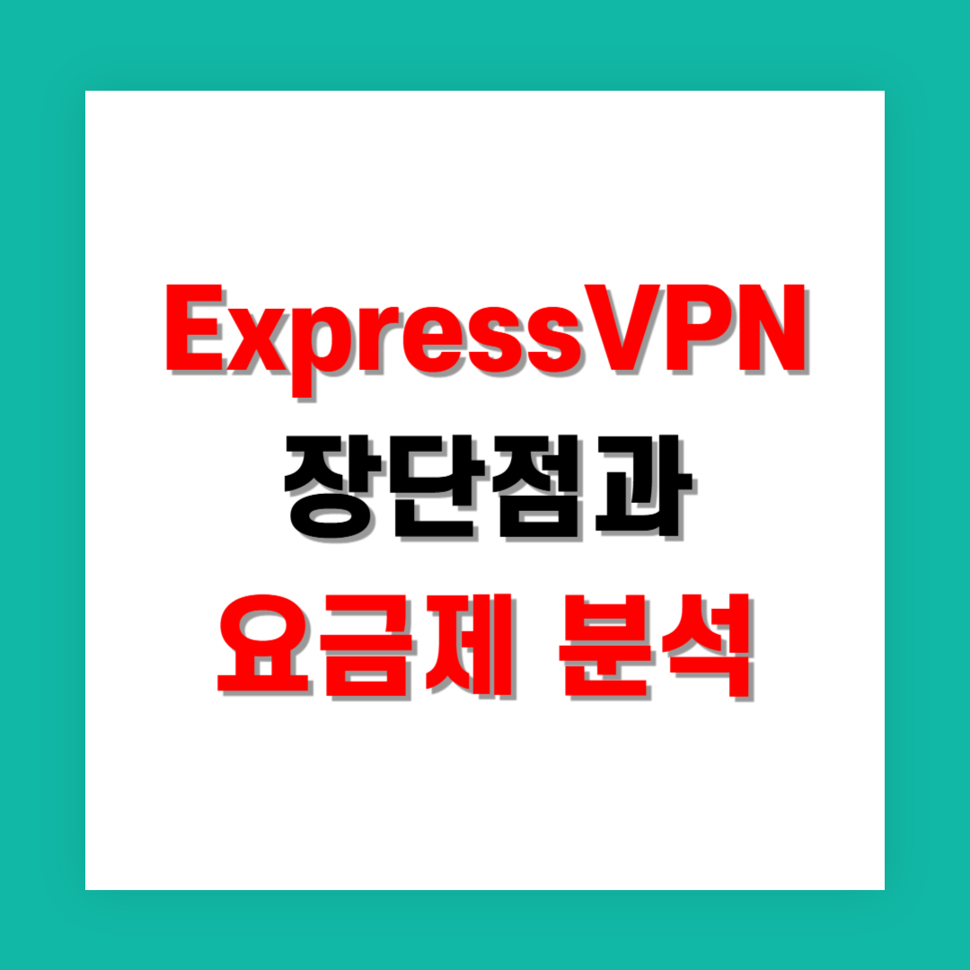 ExpressVPN 장단점과 요금제 분석