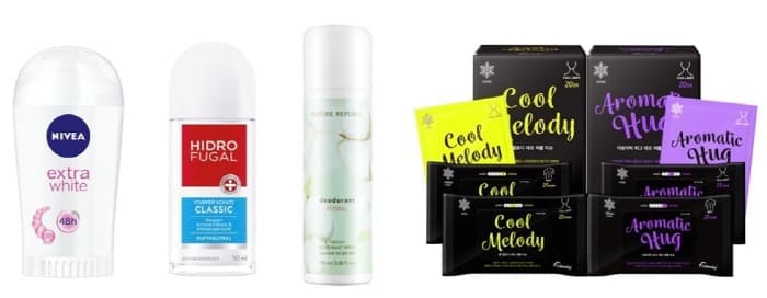 데오드란트의종류