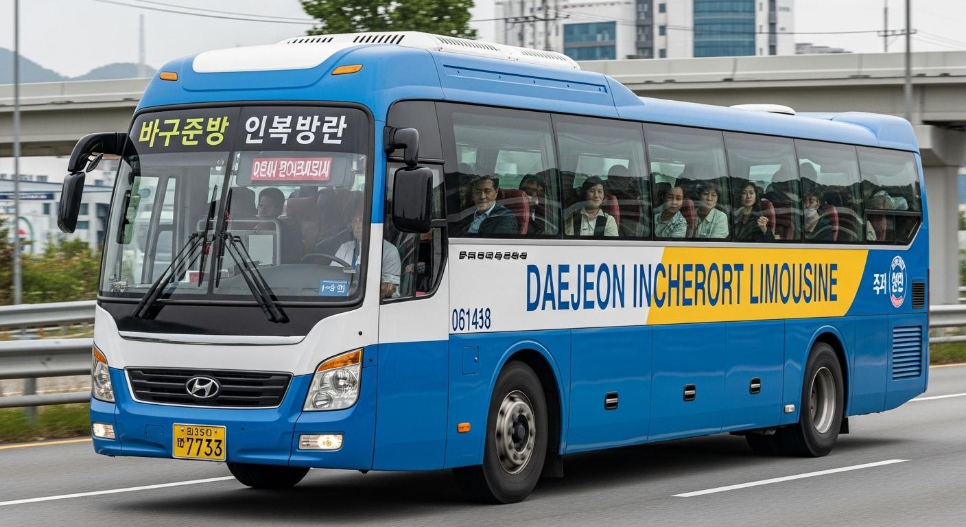 대전 인천공항 리무진 버스 시간표