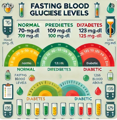  Fasting Blood Glucose Levels