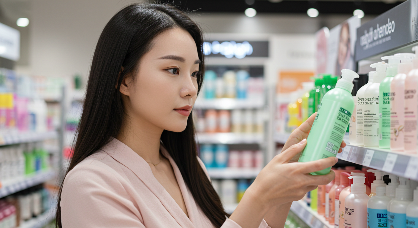 탈모샴푸 사용법