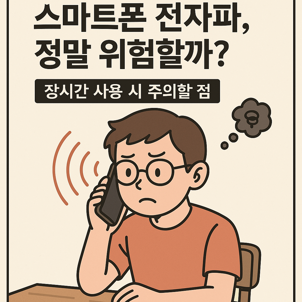 스마트폰 전자파, 정말 위험할까?