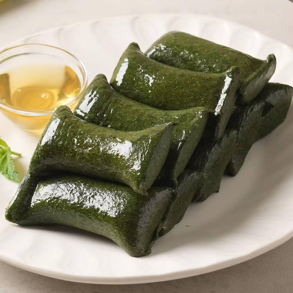 현미쑥곤약가래떡