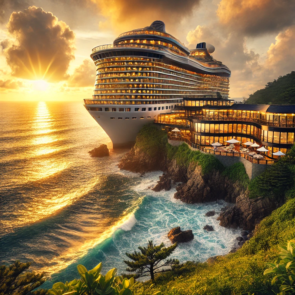 정동진-썬크루즈-리조트-일출-바다-풍경