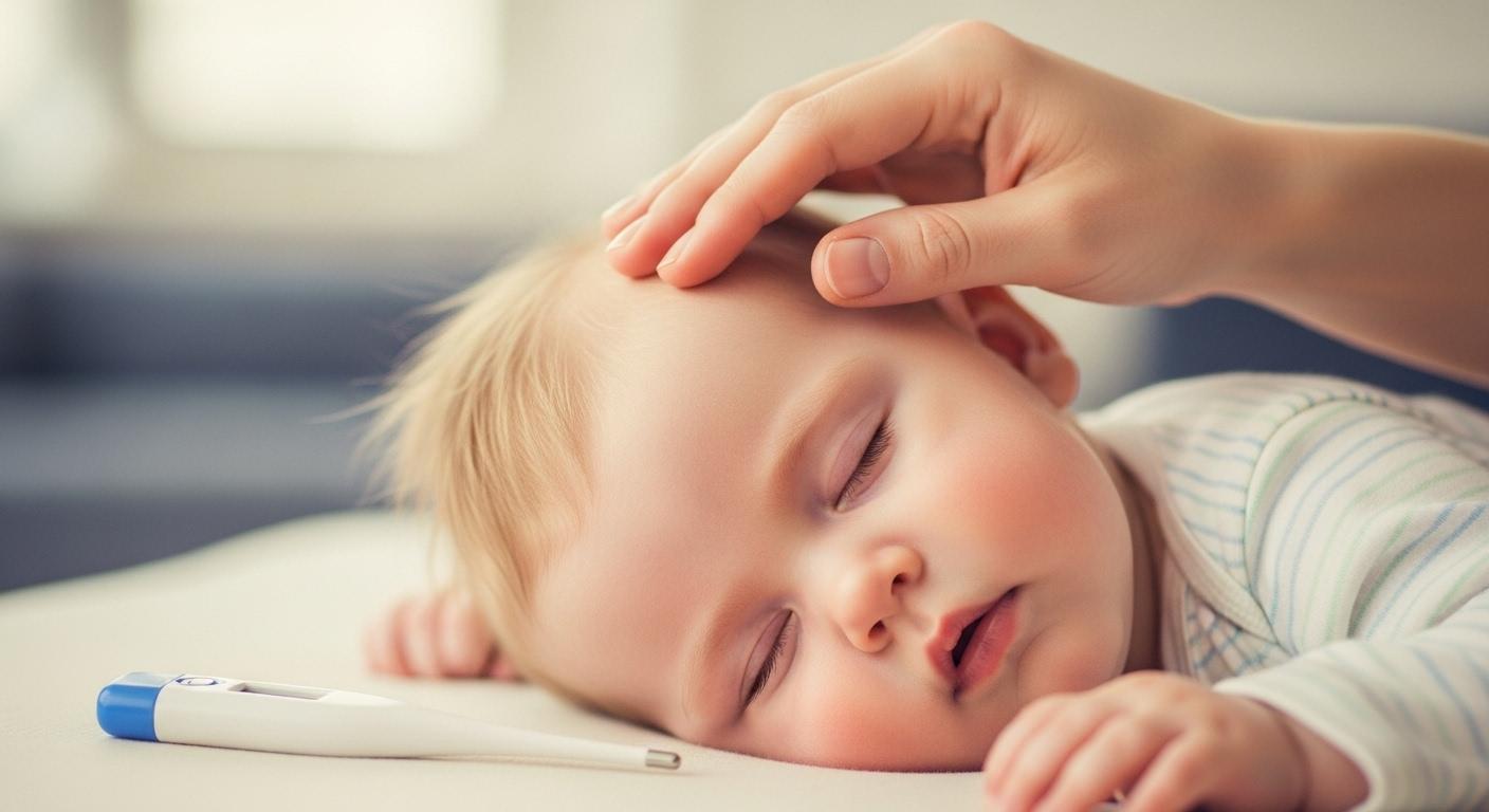 아기 예방접종 후 열