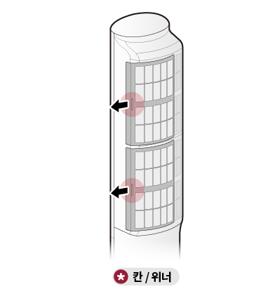 에어컨 필터 청소 방법 교체방법 청소가능필터 주기