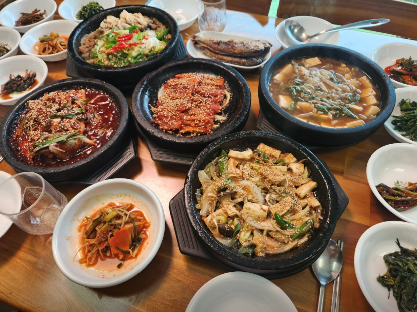 명인관 대표 메뉴