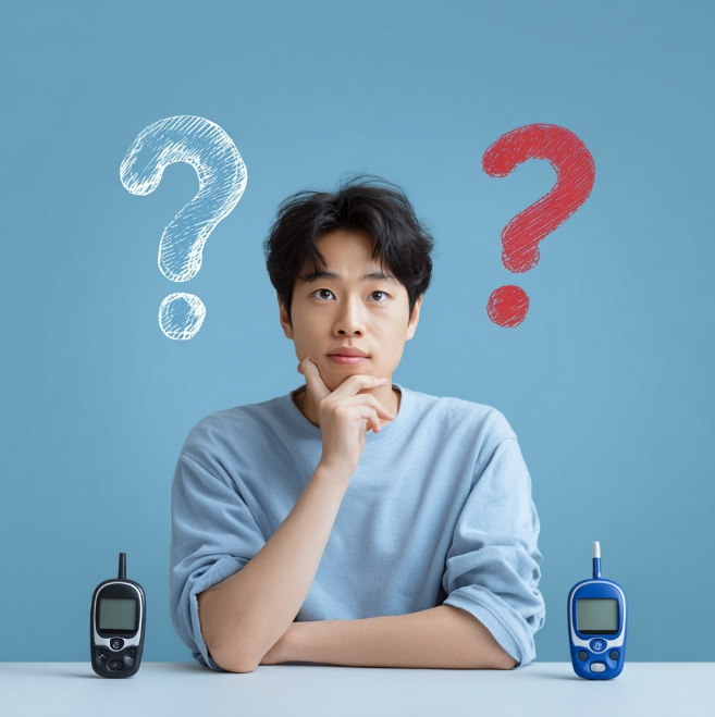 당뇨일까 궁금해 하는 남성