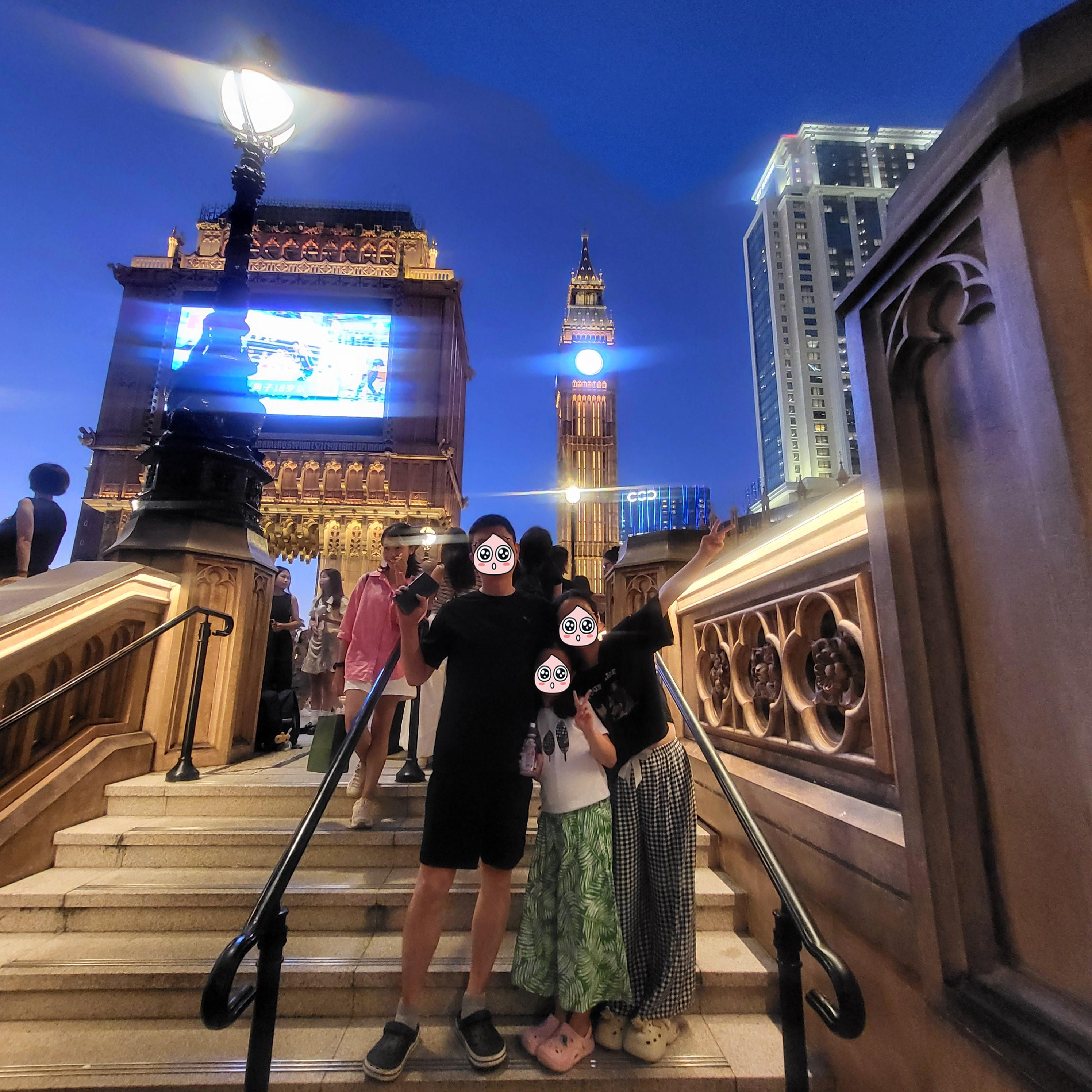 [마카오 여행] 아이와 가볼만한곳: 더 런던너 마카오 야경 &amp; 근위병 교대식 총정리