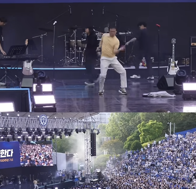 임성훈 연세대 응원단장