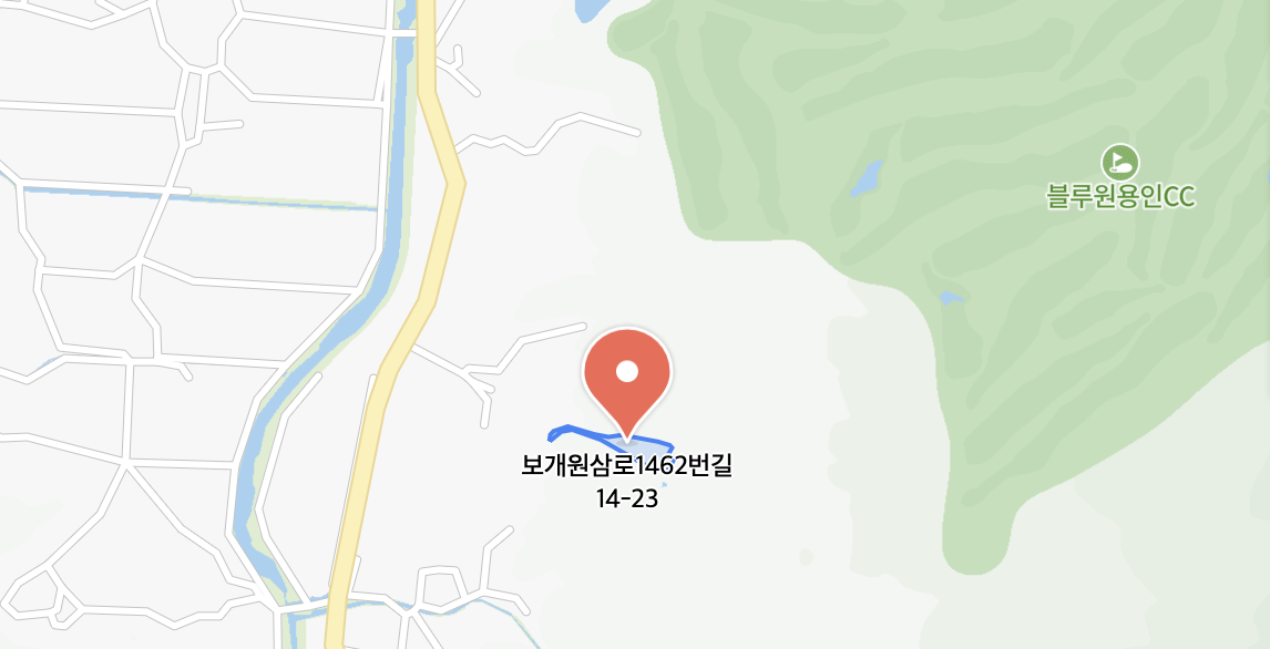 용인 단풍숲 캠핑장 위치