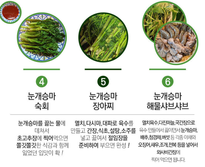 경남 산청 산나물 ‘눈개승마’ 구매처