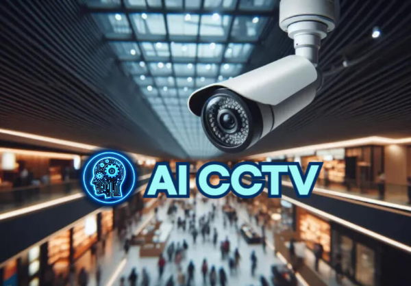AI CCTV 문구와 이미지
