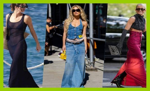 자라 맥시 스커트 코디 팁