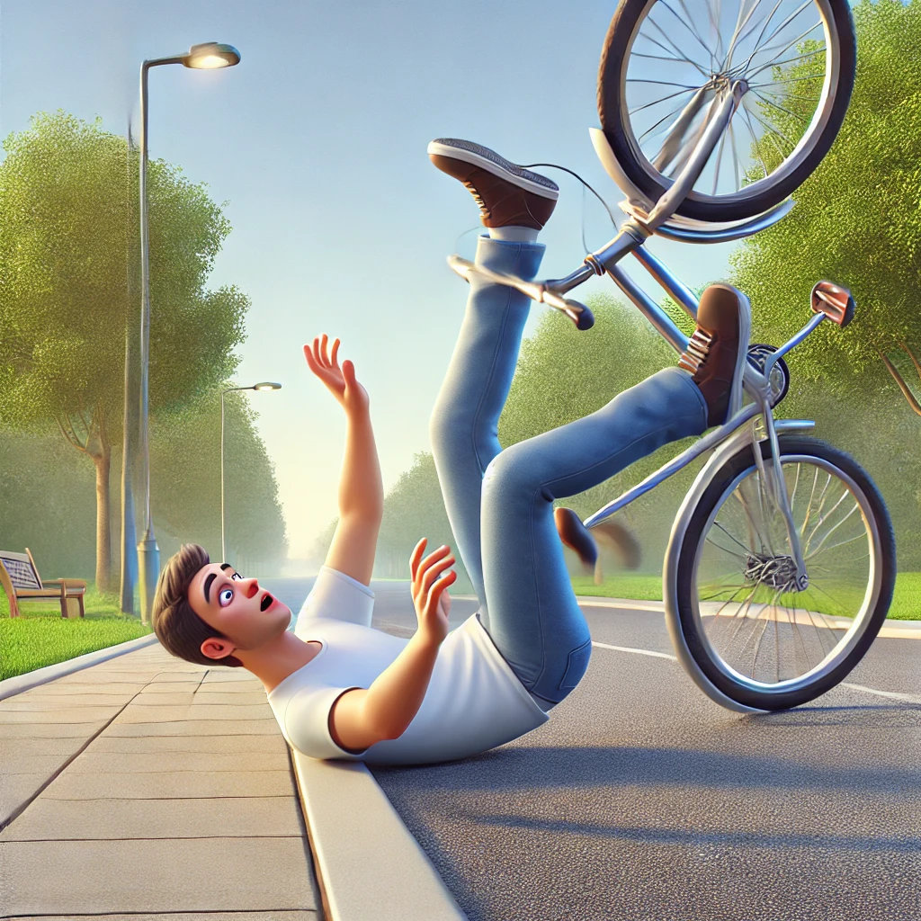 자전거 사고 이미지