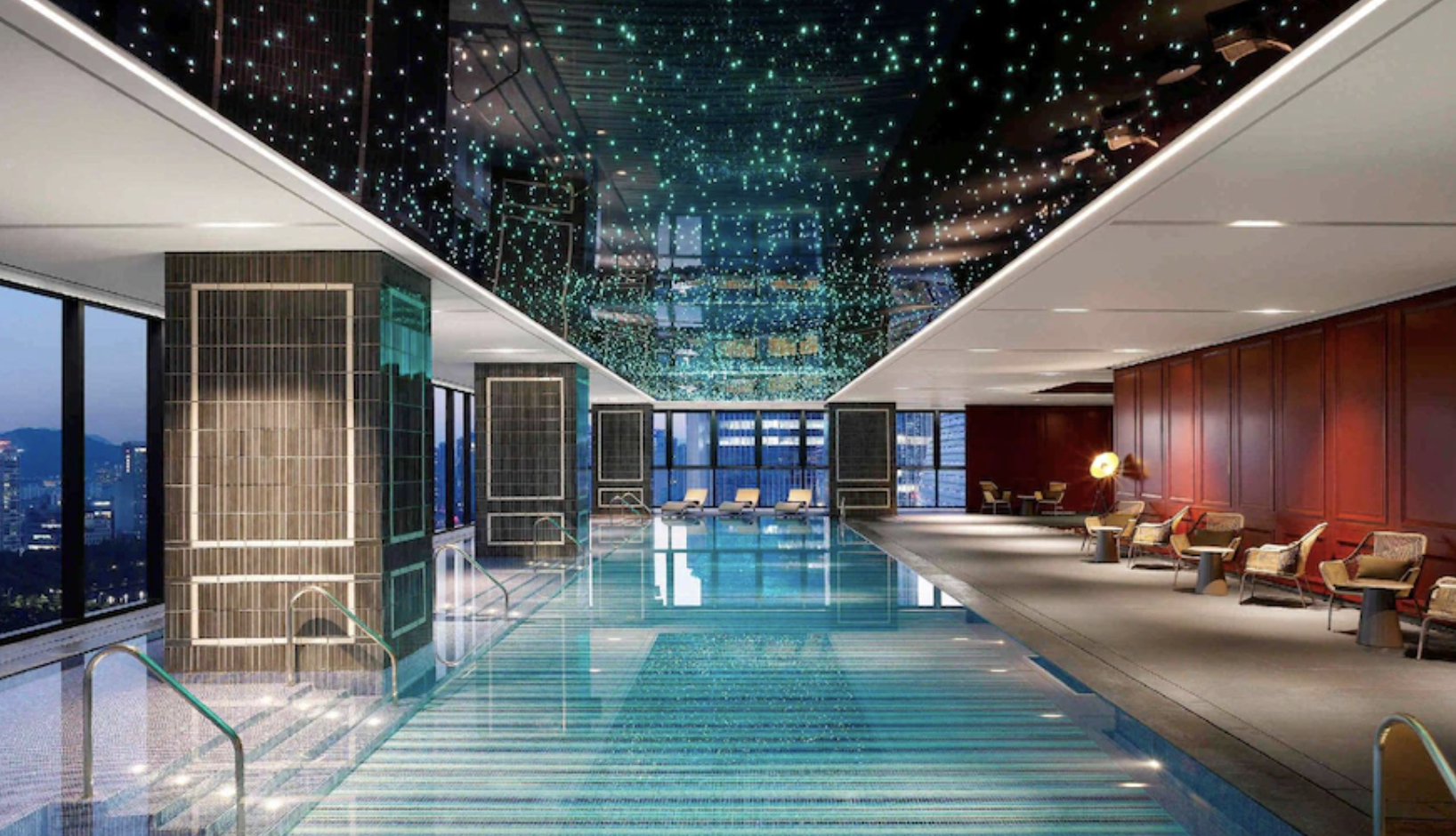 서울 5성급 호텔 수영장 추천 BEST 07 야외 수영장 실내 수영장