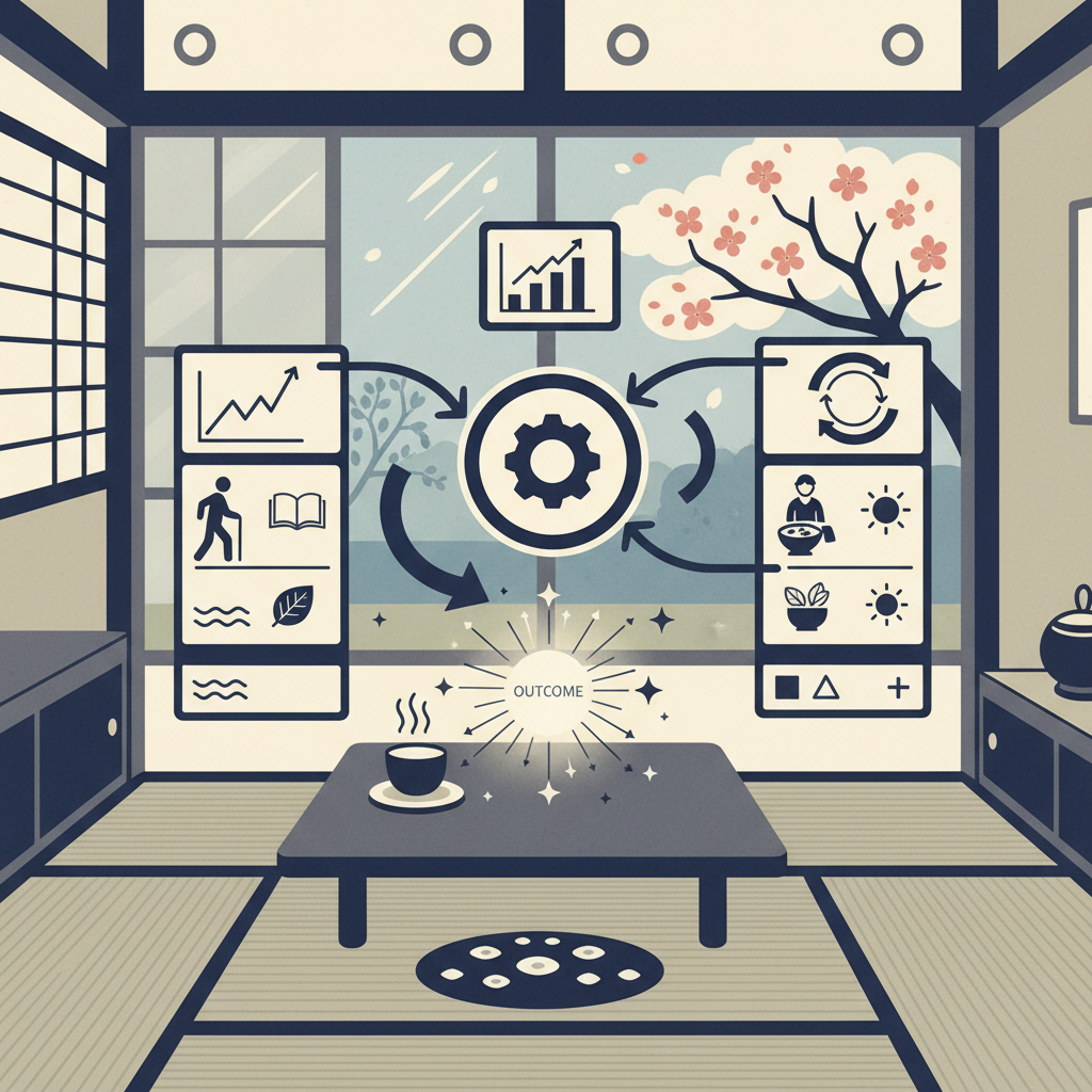 図4 実証例および行動変容のパターンに関する統計・生理メカニズム・対策を示す政策リポート用インフォグラフィック