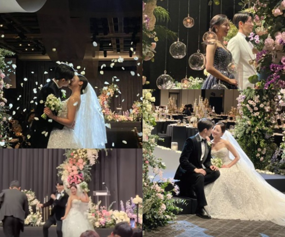 조항리 아나운서와 배혜지 기상캐스터가 결혼했다. [사진=배혜지 인스타그램]