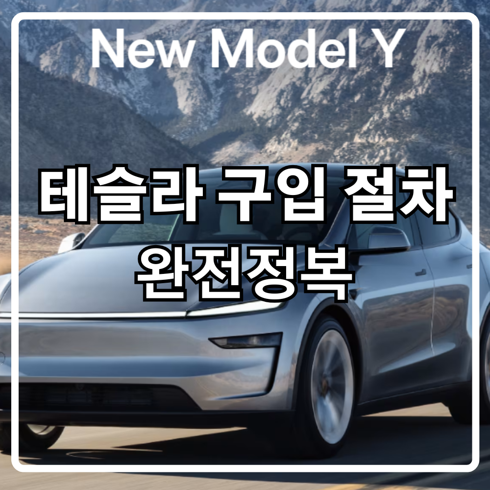 테슬라 구입 절차
