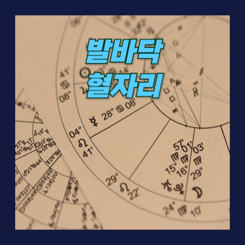 발바닥 혈자리