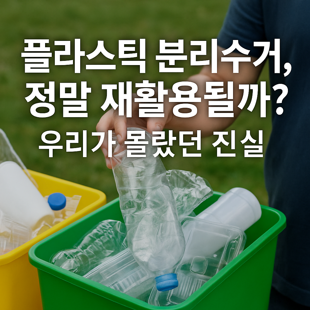 플라스틱 분리수거, 정말 재활용될까? 우리가 몰랐던 진실