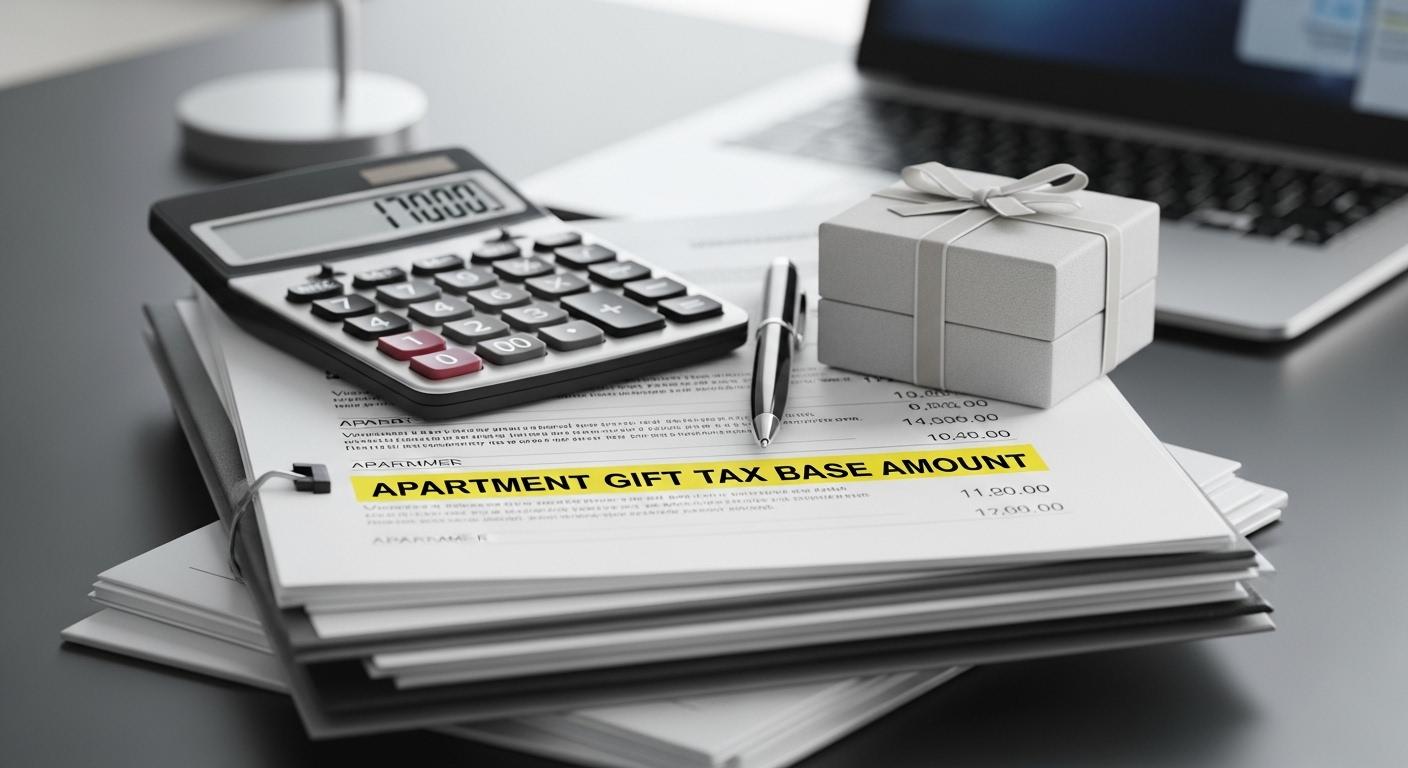 아파트 증여세 기준 금액