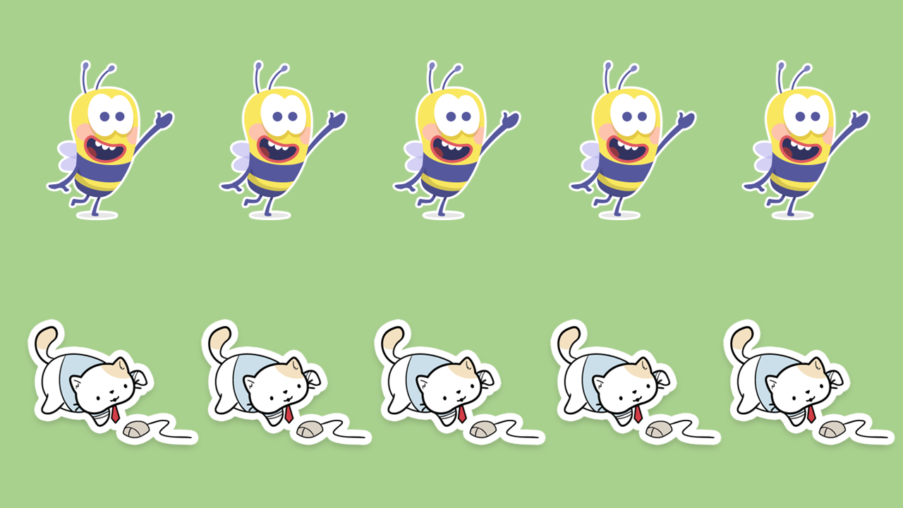 치매예방게임 : 모두 몇마리 일까요?