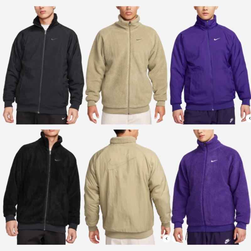 국내매장판 나이키 리버서블 후리스 남녀공용 커플 재킷 FQ8044-010 276