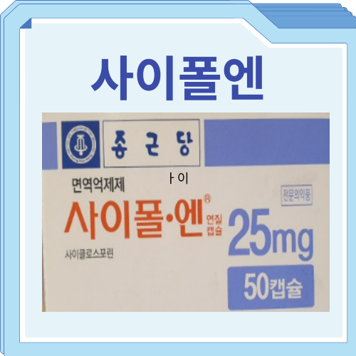 사이폴엔 부작용과 효능