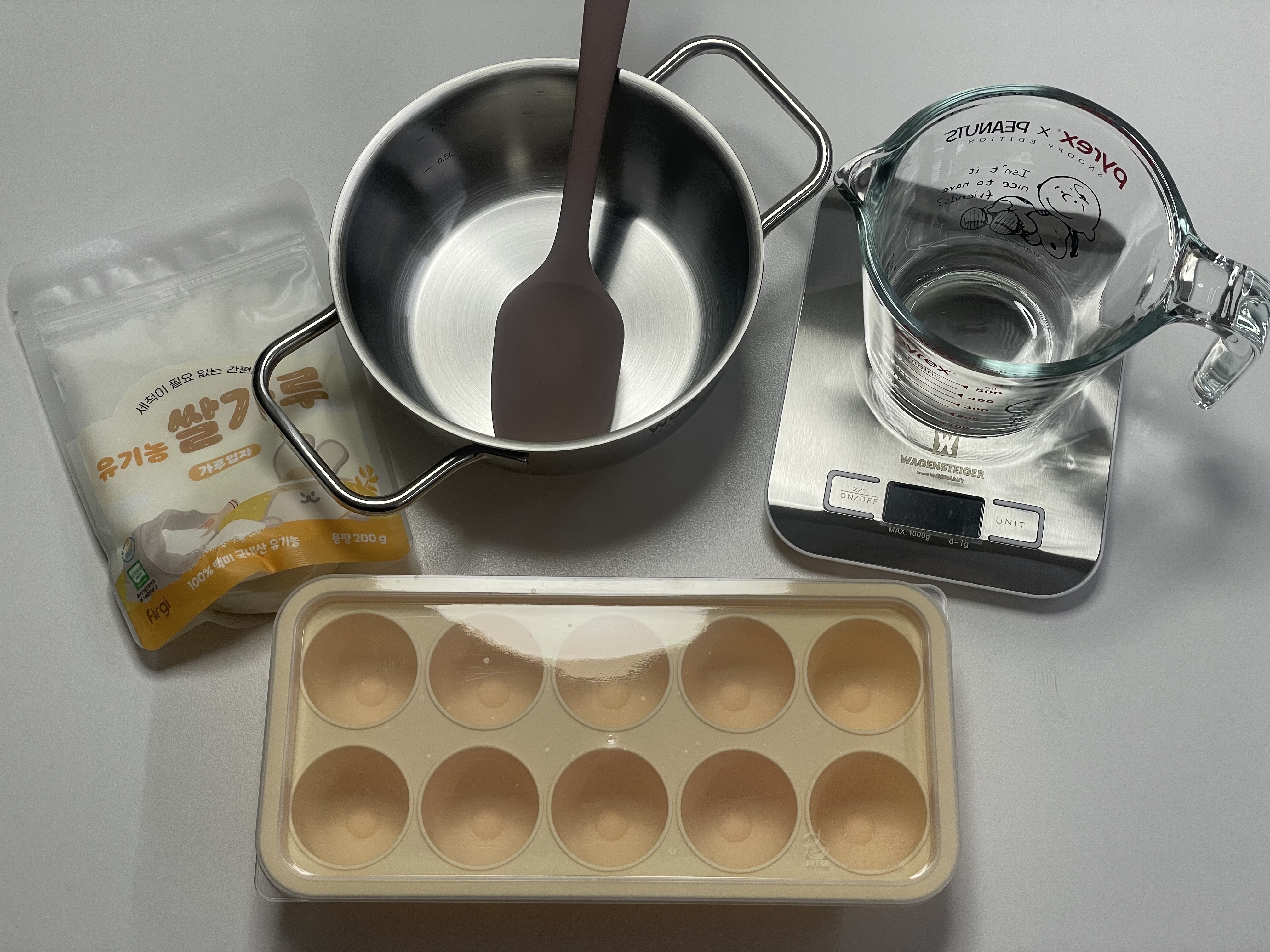 초기 이유식 쌀미음