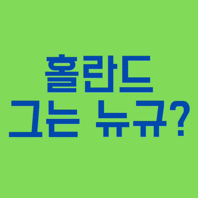 2023 발롱도르 홀란드 수상