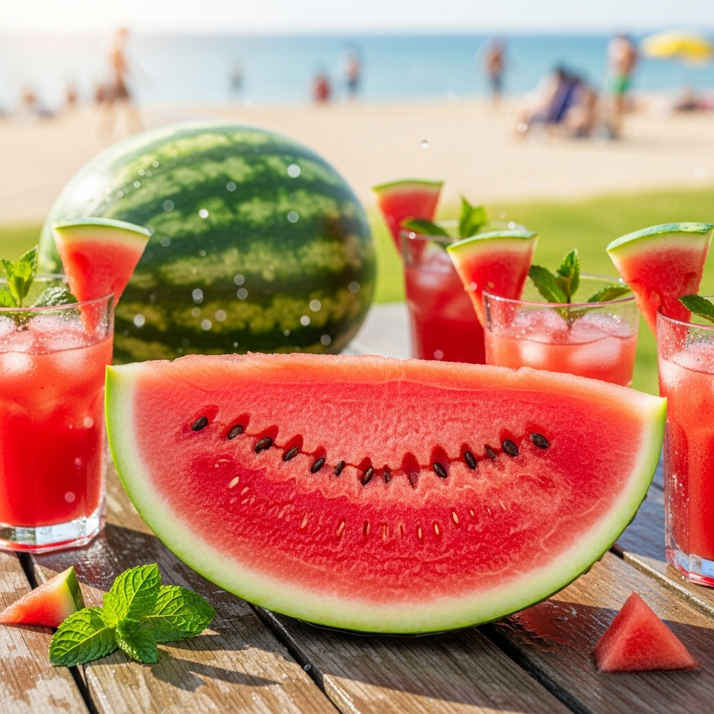 여름 제철 과일의 대표주자, 수박의 효능
