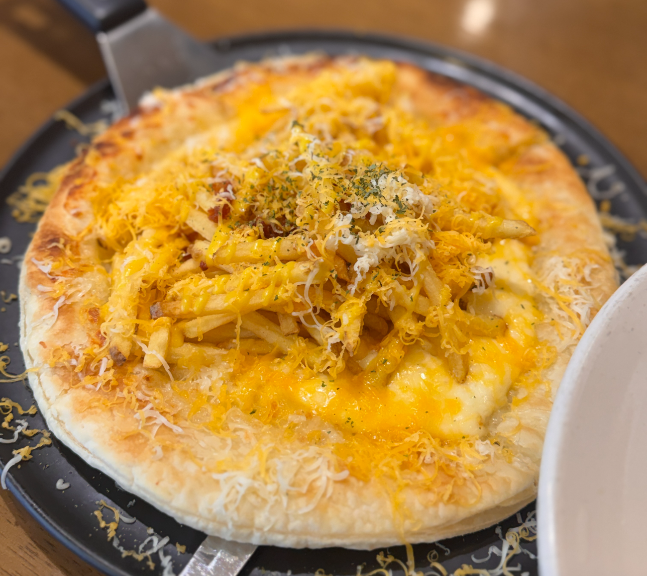 콘테이토 피자 16000원, 감자튀김 듬뿍 시그니처 부천 피자 맛집 원미산호랭이