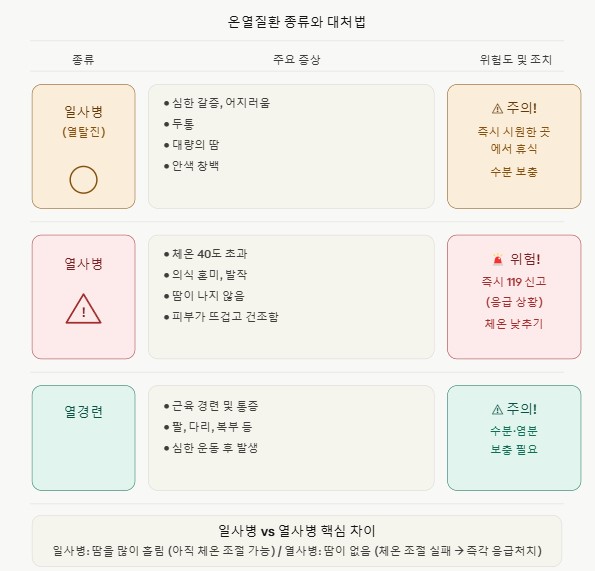 온열질환종류와대처법